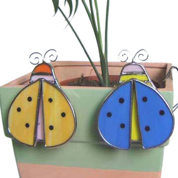 Stained Glass Pot Hangers